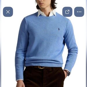 Ralph Lauren Light Blue Crewneck Sweater